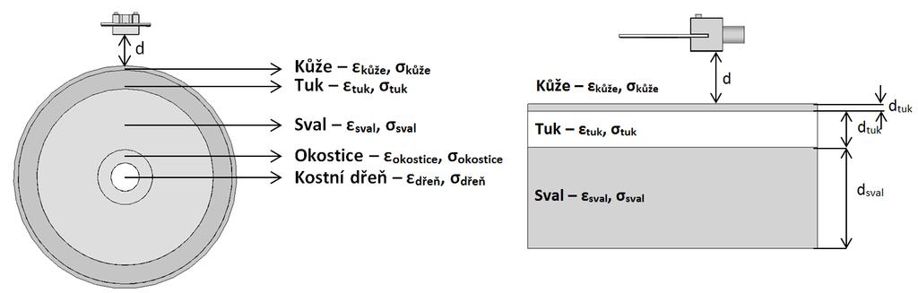 BEVA: měření parametrů antén v blízkosti tkání 5. Měření parametrů antén v blízkosti tkání 5.
