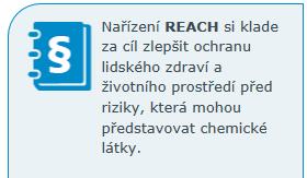 1. Legislativní rámec EU implementace do práva ČR, oblast chemických látek Nařízení (ES) č.