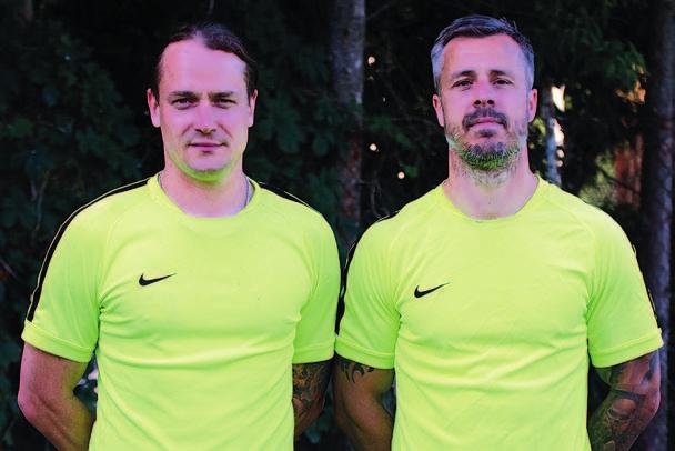 Cíl postoupit byl svazující a všichni kolem týmu cítili zodpovědnost a z ní pramenící tlak. Pro Komín to byl postup historický. Takže jsme to řádně oslavili (vše samozřejmě v mezích slušnosti).
