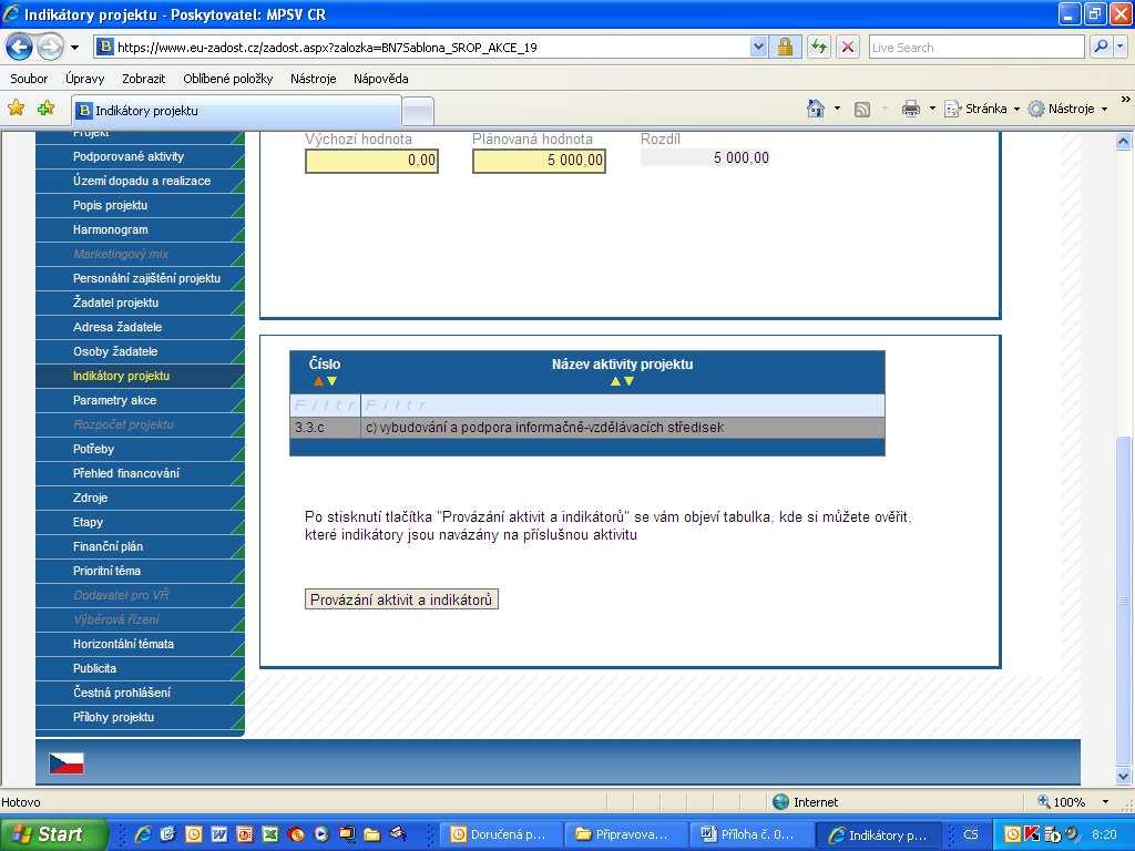 projektu