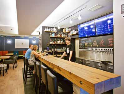 BeerGeek Bar q Vinohradská 62, Praha 3 Vinohrady z 776 827 068 w beergeek.cz 21 Populární pražská pivotéka BeerGeek otevřela v roce 2014 svůj vlastní pivní bar.