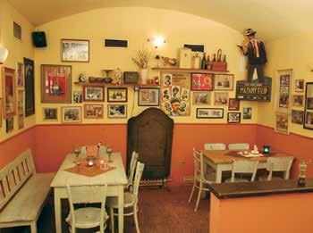 Z českých piv jsou častými zástupci pivovary Matuška, Únětice, Kocour, ale i Zemský pivovar nebo Prager Laffe. Restaurace je členem Aliance P. I. V.
