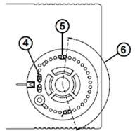 Sejměte horní kryt včetně nastavovacího kotouče. 2. Základovou desku termostatu upevněte na stěnu dvěma vruty, případně na instalační krabici (rozteč 60 mm). 3.