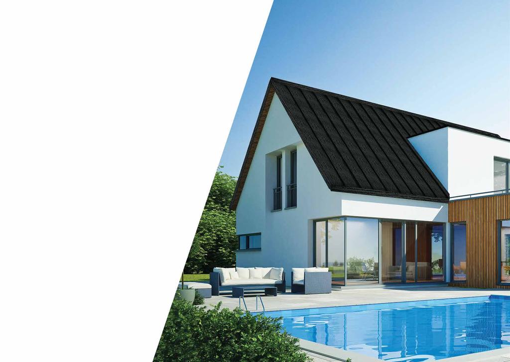 Střešní panel Retro 25 výška drážky: efektivní šířka: celková šířka: tloušťka plechu: max.