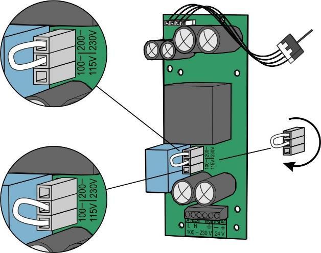EN 60204-1 a dalšími platnými předpisy EU. Pro každý motor a napájení je nutná instalace izolátoru napájení tak, aby bylo možné údržbu elektrického zařízení provádět v prostředí bez napětí.