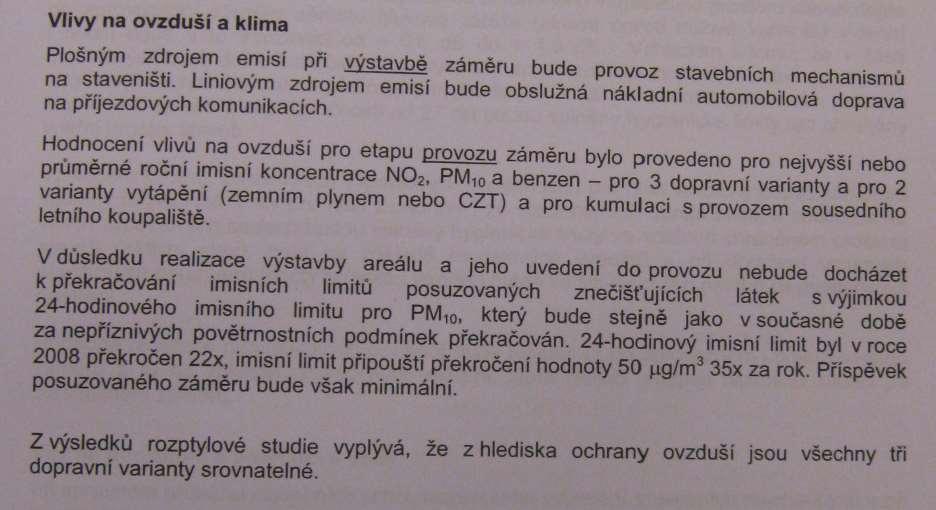 30 tis. návštěvníků denně... Co říká rozptylová studie?