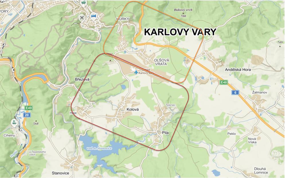 Obrázek 1 Tvary leteckých okruhů 4.