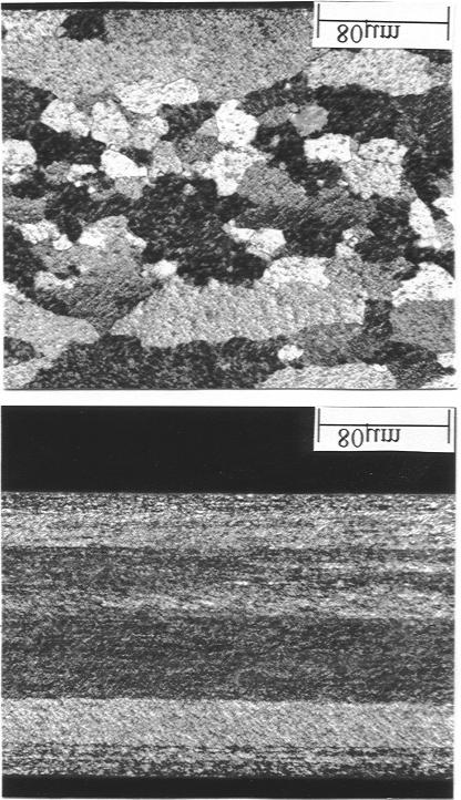 AA 8011 jsou srovnatelné s částicemi homogenizovaného a mezižíhaného pásu. Jednotlivé typy fází jsou blíže popsány v [2].