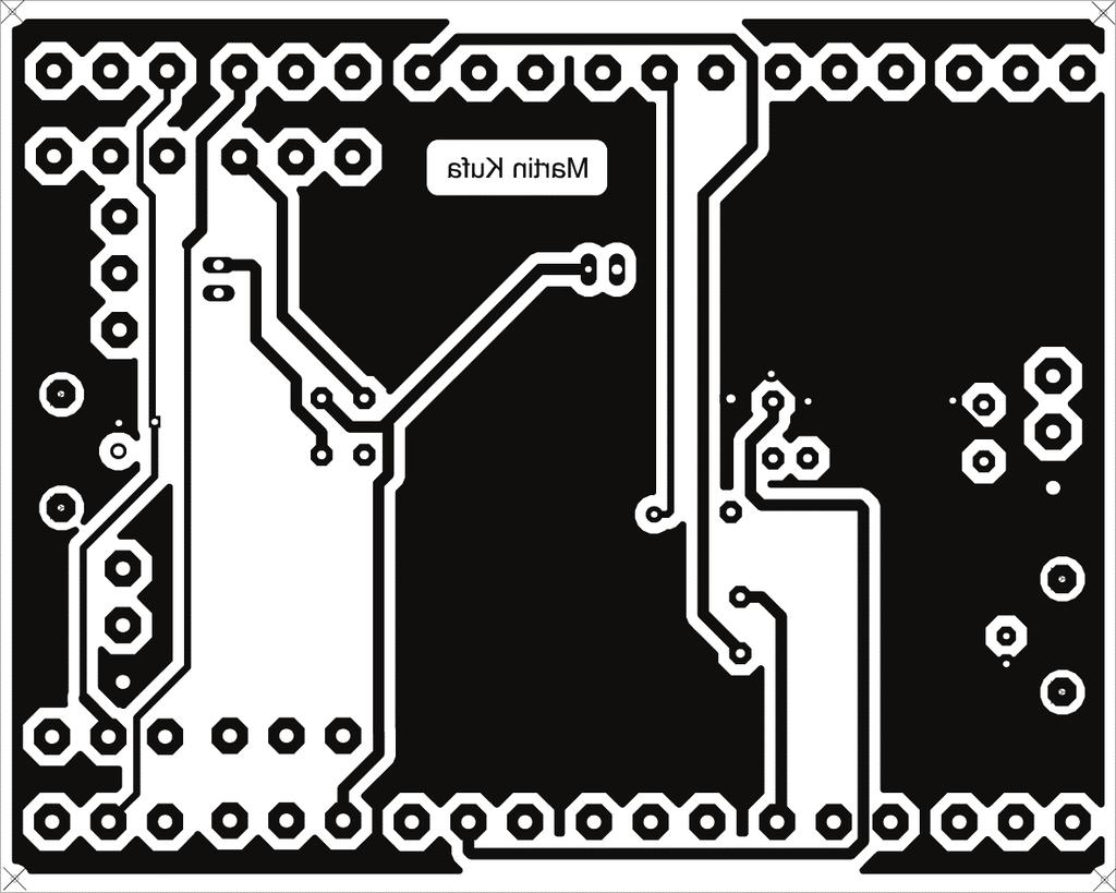 5. ealizace AC kmitočtového filtru Pro realizaci byla navržena analogová část AC kmitočtového filtru a digitální část pro nastavování a řízení parametrů Q a F 0 filtru. 5.