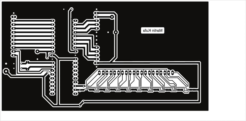 ATMEL, který komunikuje s řadovou dvanáctitlačítkovou klávesnicí F-KVKEY, displejem a s již výše zmíněnými digitálními potenciometry podle blokového schématu na obr. 4.