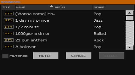15 Volbou All zkopírujete všechny čtyři Keyboard sady. Volbou single Keyboard Set zkopírujete pouze jednu.