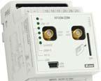 Systémové jednotky Roletové aktory Centrální jednotka CU3-01M základní prvek systému 2 BUS, 1 EBM BUS, 1x RF ethernet 100 Mbps 2 AI, 4 DI, 1 DO Centrální