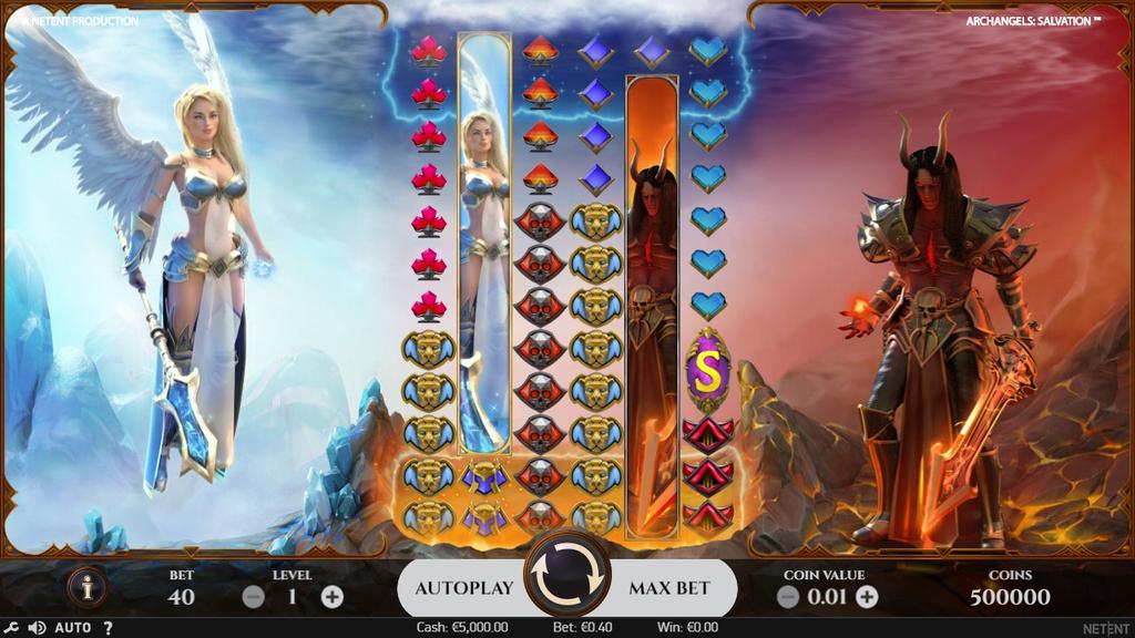 ARCHANGELS: SALVATION Typ hry: Návratnost hráči: 96.