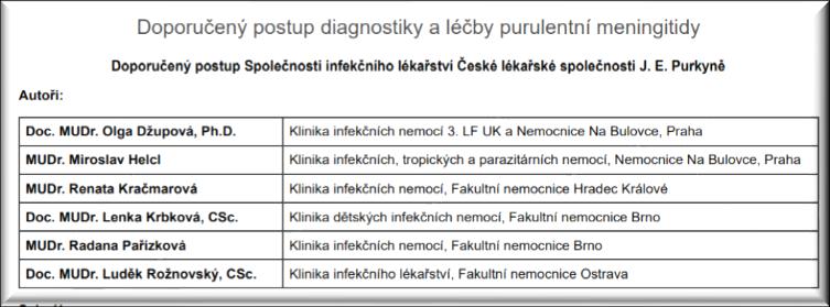 Infekce CNS + páteře Dg.