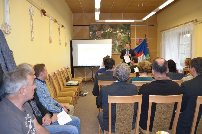 18. 11. 2015: Zasedání valné hromady Ve středu 18. listopadu se v zasedací místnosti obce Nový Malín uskutečnilo zasedání valné hromady MAS Šumperský venkov.