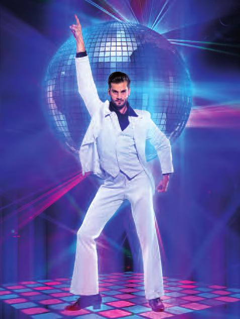 Robert Stigwood, Bill Oakes, The Bee Gees Nová verze: Ryan McBryde HOREâKA SOBOTNÍ NOCI Disco muzikál 2017 FOTO TINO KRATOCHVIL DESIGN PETR HLOUŠEK ReÏie: Stanislav Mo a Pfieklad: Stanislav Mo a