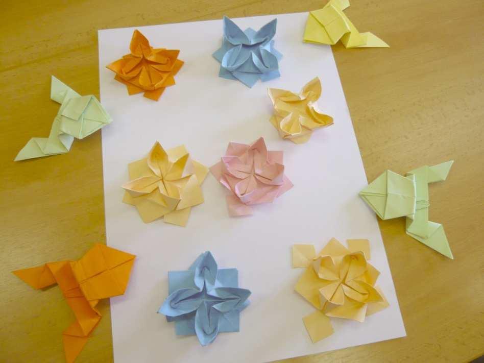 Jaro a origami. Dvě slova, která zdánlivě nemají nic společného. Několik děvčat však v úterý 8.