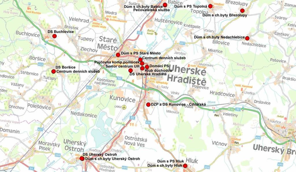 Střednědobý plán rozvoje sociálních služeb na Uherskohradišťsku 2012-2014 Tento dokument vznikl v rámci realizace projektu Střednědobý plán rozvoje sociálních služeb