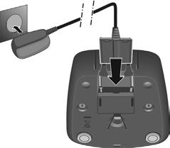 Uvedení do provozu Uvedení do provozu Kontrola obsahu balení sluchátko, nabíječka včetně napájecího adaptéru, kryt přihrádky na akumulátory (zadní kryt sluchátka), kulatý uzávěr pro přípojku USB, dva
