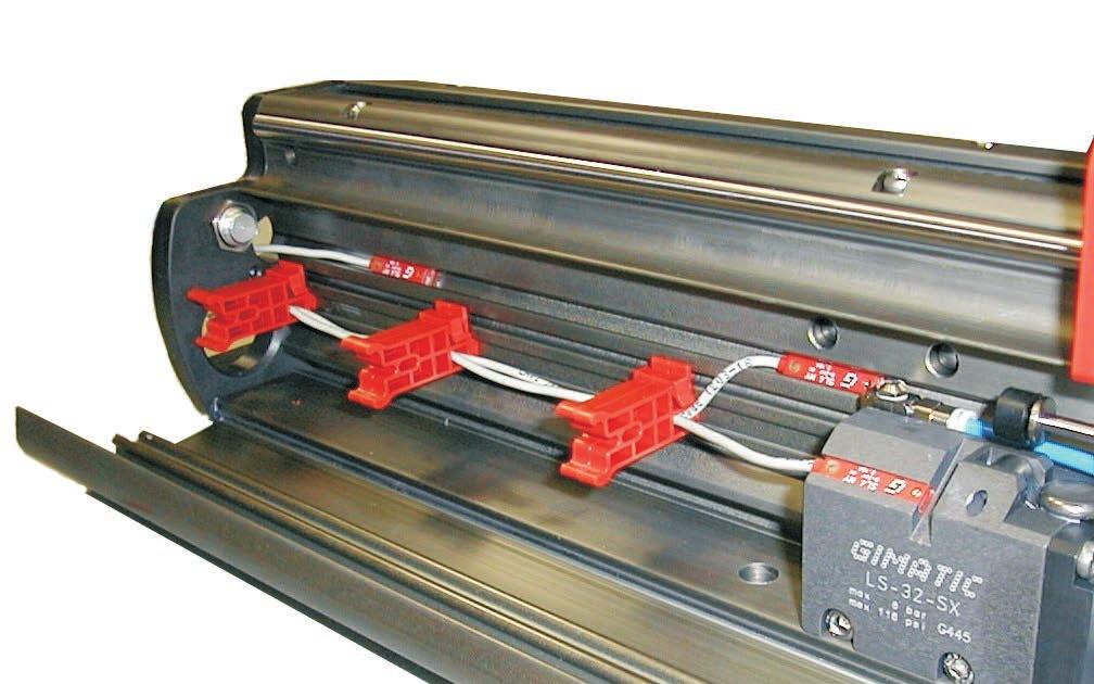 it is useful also for easy positioning of cables and