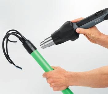 Spolehlivost pro profesionální požadavky. Horkovzdušná pistole HG 2420 E Na každém staveništi se osvědčí díky své robustní a zvlášť chráněné elektronice.
