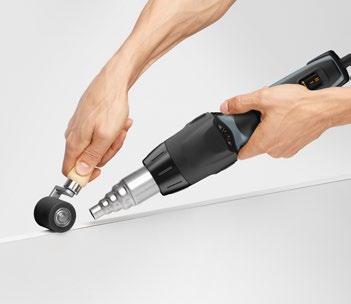 2stupňová pistole Plynulé nastavování teploty Přívod vzduchu s integrovaným jemným prachovým filtrem Technické parametry Výkon: 2 200 W Teplota: 80 630 C Množství vzduchu: 150 500 l/min Indikace