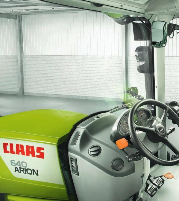 Protože větší komfort znamená větší produktivitu. S modely ARION 600 a 500 představuje CLAAS i ve střední výkonové třídě zcela novou generaci kabiny.