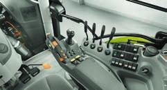 Výrobní řady Převodovka se stupni řaditelnými pod zatížením HEXASHIFT Šest stupňů řaditelných pod zatížením a čtyři automatizované skupiny 24 převodových stupňů pro jízdu vpřed a 24 převodových