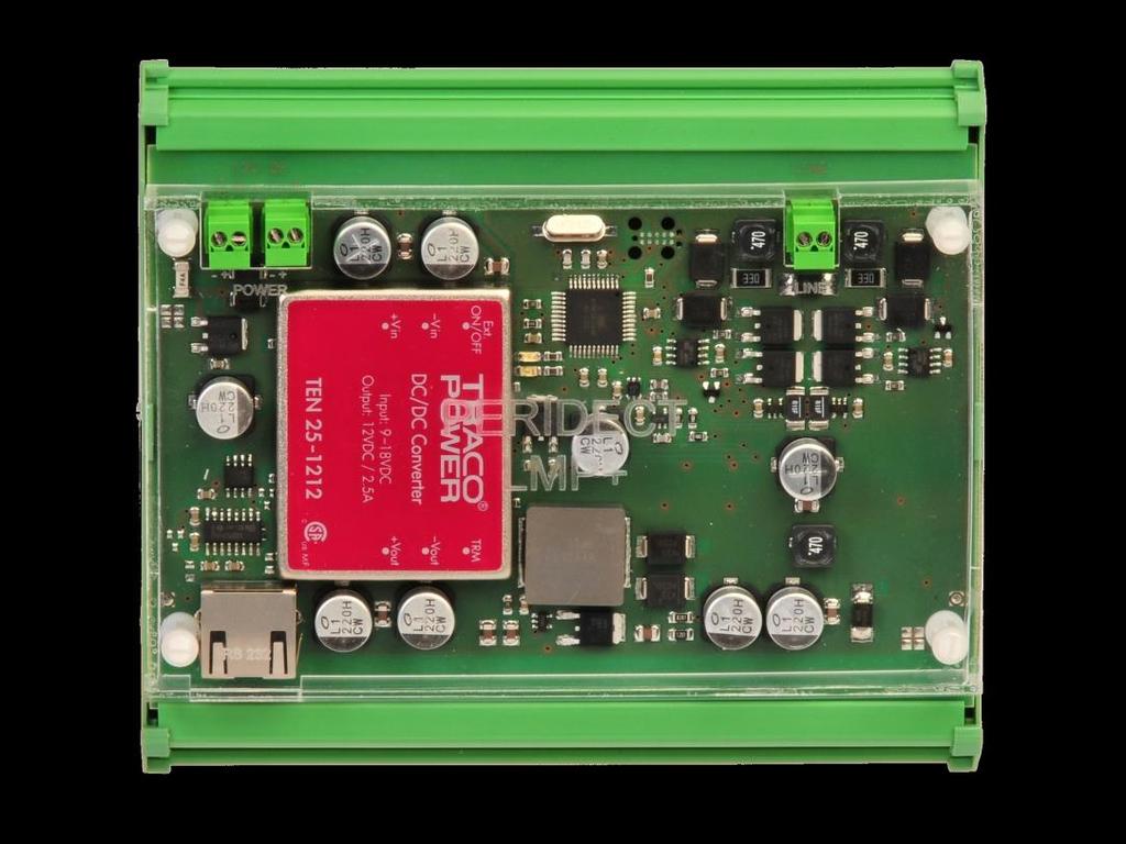 2.3. LCP+ linkový řadič PERIDECT+ Linkový modul LCP+ vytváří komunikační rozhraní/linku pro veškeré linkové moduly. Pomocí této linky jsou moduly napájeny a zároveň po ní komunikují.