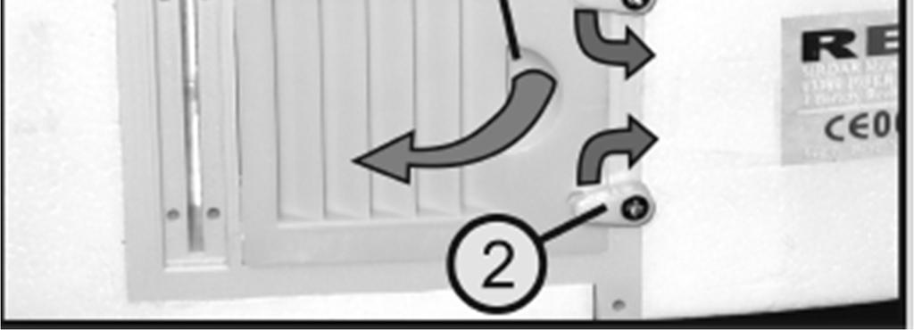 2, body 3 a 5) jsou v střední poloze, obě křížové páky serva (9) musí stát tak, aby tvořily pravý úhel s řídícími táhly (10).
