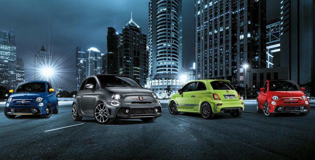 VÝBAVA ZDARMA V HODNOTĚ AŽ 60 000 KČ ABARTH 595 NABÍDKA VERZÍ VÝBAVA MOTOR KÓD CENÍKOVÁ CENA 595 1.4 T-Jet 145 k 150.16D.4 510 000 Kč 595 1.4 T-Jet 160 k 150.16N.4 575 000 Kč 595 1.4 T-Jet 165 k 150.