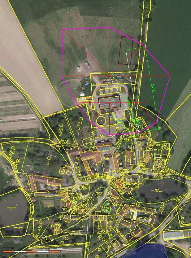 Stáj pro dojnice - Úhořilka Strana 39 4) Situace navrženého
