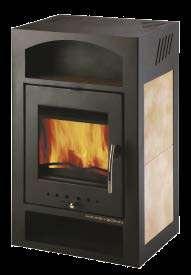 Adria mini II Antic 2,5 8,2 kw Rozměry (š x v x h) 546 x 890 x 414 mm, zadní 95 kg Vytápěcí schopnost