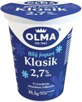 Bílý jogurt Klasik 2,7% 400 g Jogobella