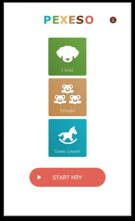 Druhá aplikace: Pexeso Znakujte s Tamtamem (2017) Aplikace, díky