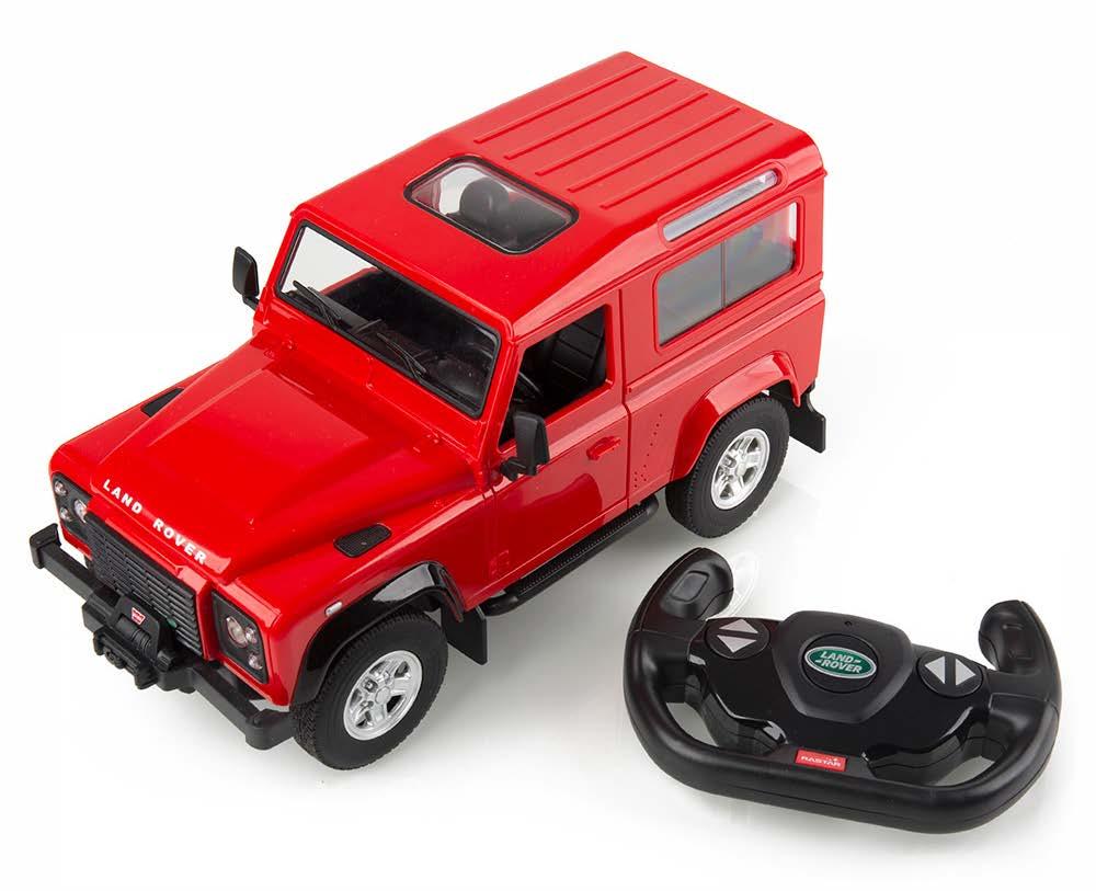 LAND ROVER KOLEKCE 2019 DEFENDER NA DÁLKOVÉ OVLÁDÁNÍ Detailní Defender na dálkové ovládání v měřítku 1:4 nadchne každou věkovou