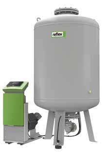 Expanzní automaty Expanzní automaty Reflexomat Reflexomat - kompresorový expanzní automat Reflexomat Compact expanzní automat pro precizní udržování tlaku v soustavě pomocí kompresoru vždy nutno
