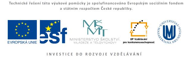 Výukovou pomůcku zpracovalo Servisní středisko