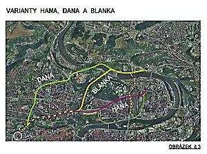 doplnila je ještě vlastními náměty na řešení. Tímto postupem byl počet sledovaných variant zúžen na 6 námětů řešení.