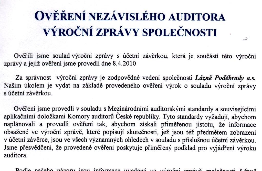 Lázně Poděbrady, a.s.