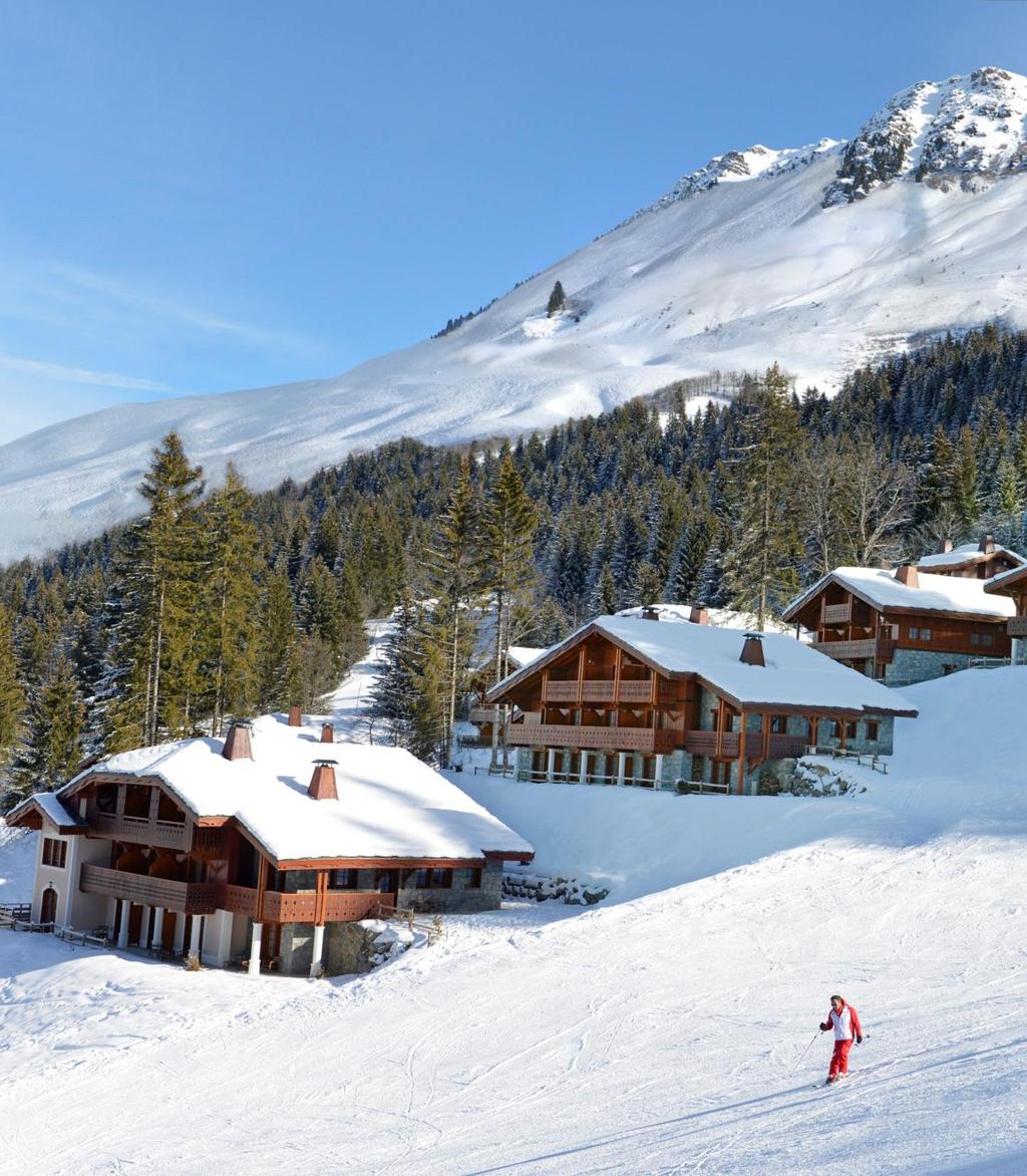 Vítejte v Club Med Resortu Valmorel Chalet Praktické informace Úroveň Komfortu: privátní Chalety Místo: Savojské Alpy Nadmořská výška: 1.460 m.n.m. Letiště: Ženeva Cointrin (transfer 2 hod.