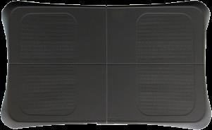 HB se skládá z tabletu či malého notebooku (audiovizuální zpětná vazba), speciálně vyvinutého softwaru a stabilometrické plošiny (obr. 5) společnosti Nintendo Wii Balance Board.