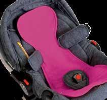 Vlozka do kocárku 340007 Turquoise 340005 Dark Grey 340004