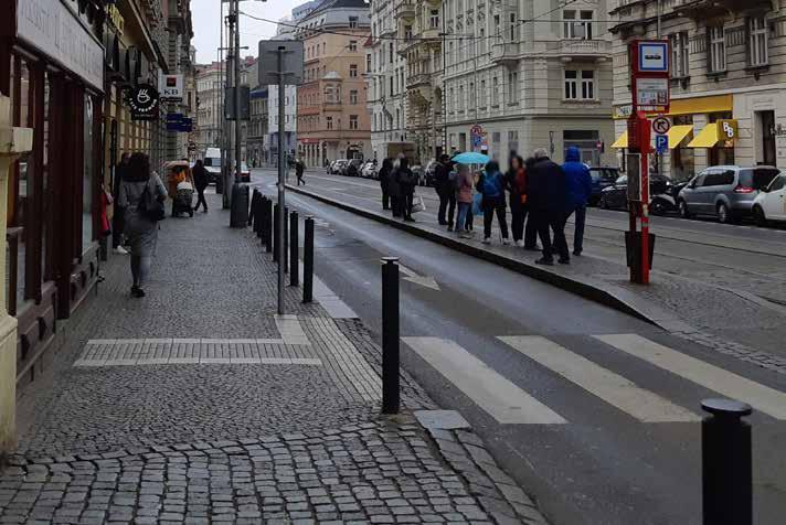 zastávky tramvaje