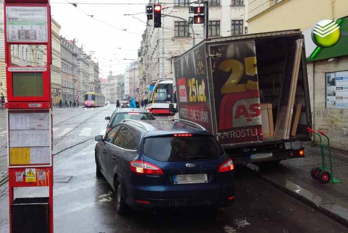 zastávky tramvaje