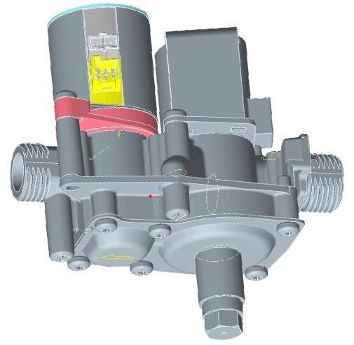 2: Motor 45007728-001 (Zdroj: Honeywell) Obrázek č.