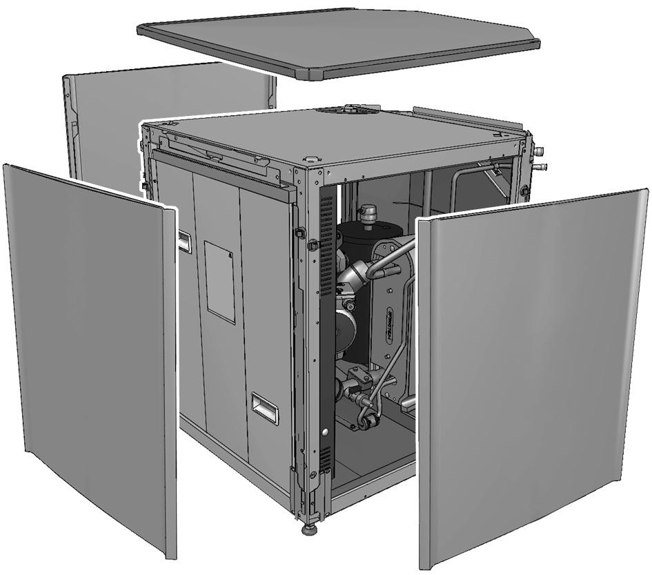 5. OVERZICHT VAN DE UNIT 5.. Openen van de unit 5.