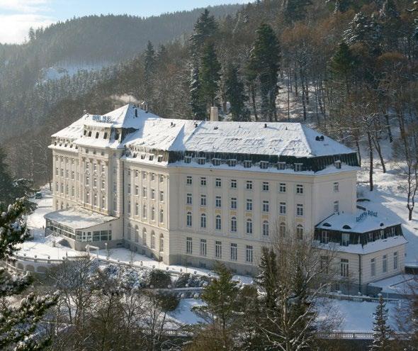 RADIUM PALACE**** LÁZEŇSKÝ HOTEL VE STYLU VÍDEŇSKÉHO NEOKLASICISMU VŠECHNY SLUŽBY POD JEDNOU STŘECHOU DRŽITEL PRESTIŽNÍCH CERTIFIKÁTŮ EUROPESPA MED, MEDISPA POLOHA V centru lázeňské čtvrti POKOJE