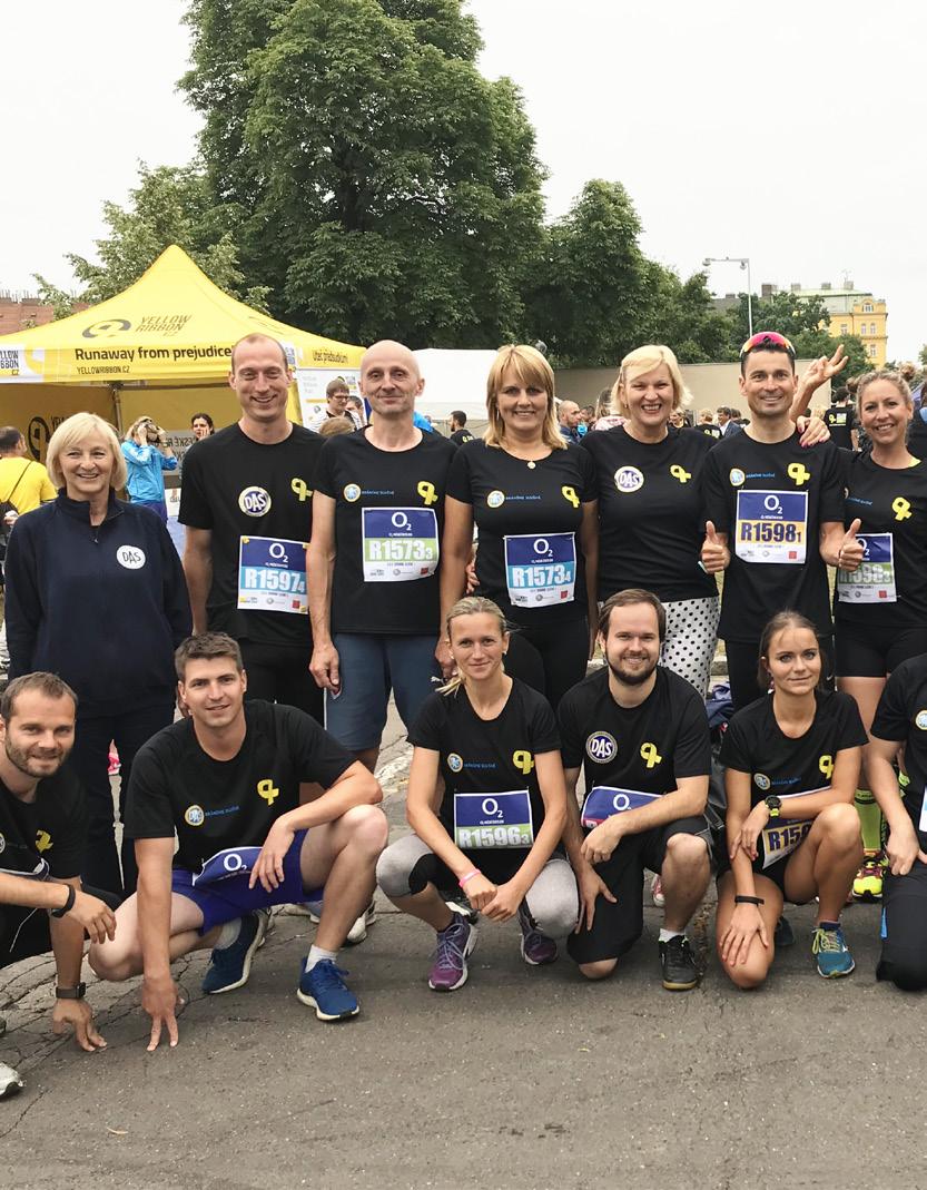 Budova Beta Společnost DAS zve na Yellow Ribbon Run v Holešovicích V úterý 25. června se koná Yellow Ribbon Run 201, tedy běh se žlutou stužkou pomáhající lepší zaměstnatelnosti bývalých odsouzených.