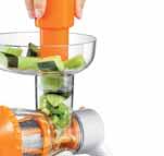 Odšťavňovač HANDY je vynikající pro šetrné odšťavňování ovoce a zeleniny při maximálním zachování vitamínů a ostatních nutričních látek.